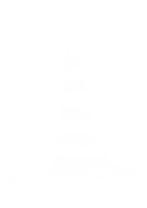 liebevoll aufwachsen – Symbol-Leuchtturm für Orientierung und Halt in stürmischen Familienzeiten