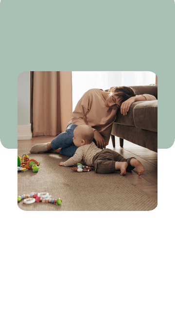 liebevoll aufwachsen – Erschöpfung im Babyalltag auf einen Blick
